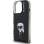 Karl Lagerfeld IML Aquarelle Karl кейс за iPhone 16 Pro - черен