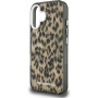 Karl Lagerfeld IML Leopard кейс с MagSafe за iPhone 16 - кафяв