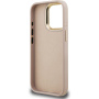Guess 4G Metal Logo калъф с изскачаща стойка за iPhone 15 Pro Max - розов