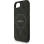 Guess 4G Colored Ring Strap калъф с каишка и MagSafe за iPhone 16e / 17e - сив