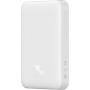 Baseus Mini безжична MagSafe powerbank с USB-C порт - 10 000 mAh - бяла