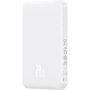 Baseus Mini безжична MagSafe powerbank с USB-C порт - 5 000 mAh - бяла