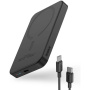 Baseus Mini безжична MagSafe powerbank с USB-C порт - 5 000 mAh - черна