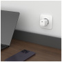 FIXED Mini GaN зарядно устройство с USB-C порт - 20W - бяло