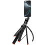 Spigen S581W Bluetooth селфи стик с трипод и MagSafe захващане за iPhone - черен