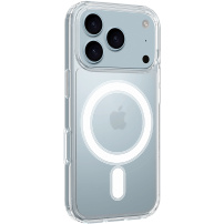 Прозрачен калъф с MagSafe за iPhone 17 Pro Max - прозрачен