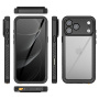 RedPepper удароустойчив водоустойчив калъф за iPhone 17 Pro Max - черен