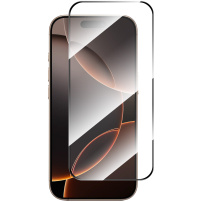 ENKAY закалено 2.5D стъкло с черна рамка за iPhone 17 Pro Max / 18 Pro Max