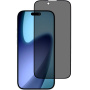 Закалено 2.5D Anti-Spy стъкло с черна рамка за iPhone Air