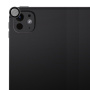 ENKAY закалено стъкло с метална рамка за защита на лещата на задната камера за iPad Pro 11" (2024/2025) / Pro 13" (2024/2025) - черно