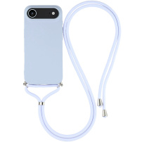 Защитен калъф с връзка за iPhone Air - светло син