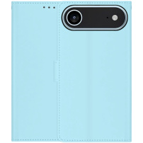 Флип калъф от PU кожа за iPhone Air - син