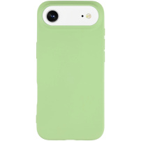 Матов калъф от мека пластмаса за iPhone Air - зелен
