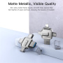 Yesido FL15 4в1 флаш памет с конектори USB-C / Lightning / USB-A / micro USB - 16GB - сребърен