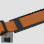 COOLBELL раница с регулируема презрамка и външен USB порт за iPad / MacBook до 16" - черна