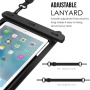 Водоустойчив калъф за iPad до 9,7" - черен
