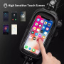 ROCKBROS B68 водоустойчива чанта за велосипед с място за iPhone - черна