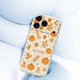 Защитен калъф с есенен мотив за iPhone 17 Pro Max - черен