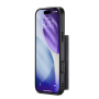 DG.Ming 2в1 калъф със свалящ се магнитен портфейл за iPhone 17 Pro Max - черен