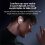 YYK-Q39 Безжични слушалки с отворен ушен канал - черни