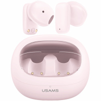 USAMS TD22 безжични слушалки - розови
