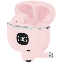 Безжични слушалки Toocki HE-060C - розови