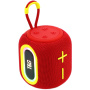 T&G TG664 безжичен Bluetooth говорител с подсветка - червен