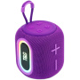 T&G TG664 безжичен Bluetooth високоговорител с подсветка - лилав
