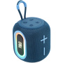 T&G TG664 безжичен Bluetooth високоговорител с подсветка - син