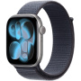 Оригинален Apple спортна плетена каишка за Apple Watch Ultra 49mm / 46mm / 45mm / 44mm / 42mm - стоманено синьо