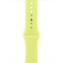 Оригинален Apple спортна каишка за Apple Watch Ultra 49mm / 46mm / 45mm / 44mm / 42mm - M/L - неоново жълт