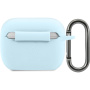Lacoste Glossy Printing Logo силиконов калъф за AirPods Pro - син