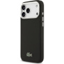 Lacoste Iconic Petit Pique Camera Stand кейс с MagSafe за iPhone 17 Pro Max - черен