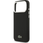 Lacoste Iconic Petit Pique Camera Stand кейс с MagSafe за iPhone 17 Pro Max - черен