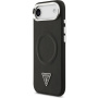 Guess Triangle Logo кейс с MagSafe за iPhone Air - черен