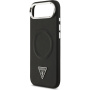 Guess Triangle Logo кейс с MagSafe за iPhone Air - черен
