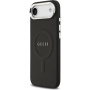 Калъф Guess Saffiano с MagSafe за iPhone Air - черен