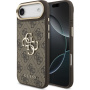 Guess 4G Metal Logo Gold Frame калъф за iPhone Air - кафяв