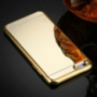 Огледален защитен калъф за Apple iPhone 6 Plus / 6S Plus - златен