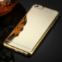 Огледален защитен калъф за Apple iPhone 6 Plus / 6S Plus - златен