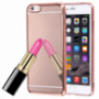 Огледален защитен калъф за Apple iPhone 6 Plus / 6S Plus – златно-розов