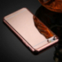Огледален защитен калъф за Apple iPhone 6 Plus / 6S Plus – златно-розов