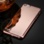 Огледален защитен калъф за Apple iPhone 6 Plus / 6S Plus – златно-розов