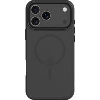 Tactical Hyperstealth прозрачен калъф с MagSafe за iPhone 17 Pro Max - тъмно сив