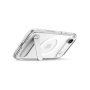 Spigen Ultra Hybrid S прозрачен калъф със стойка и MagSafe за iPhone Air - прозрачен