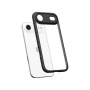 Spigen Ultra Hybrid прозрачен калъф с цветна рамка за iPhone Air - черен