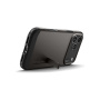 Spigen Tough Armor T устойчив калъф със стойка и MagSafe за iPhone 17 Pro - тъмно сив
