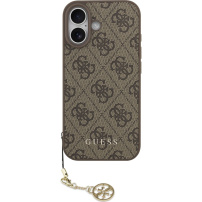 Guess 4G Charms калъф за iPhone 17 - кафяв
