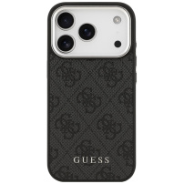 Guess 4G кейс с MagSafe за iPhone 17 Pro - сив