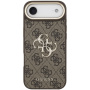 Guess 4G Metal Logo Gold Frame калъф за iPhone Air - кафяв